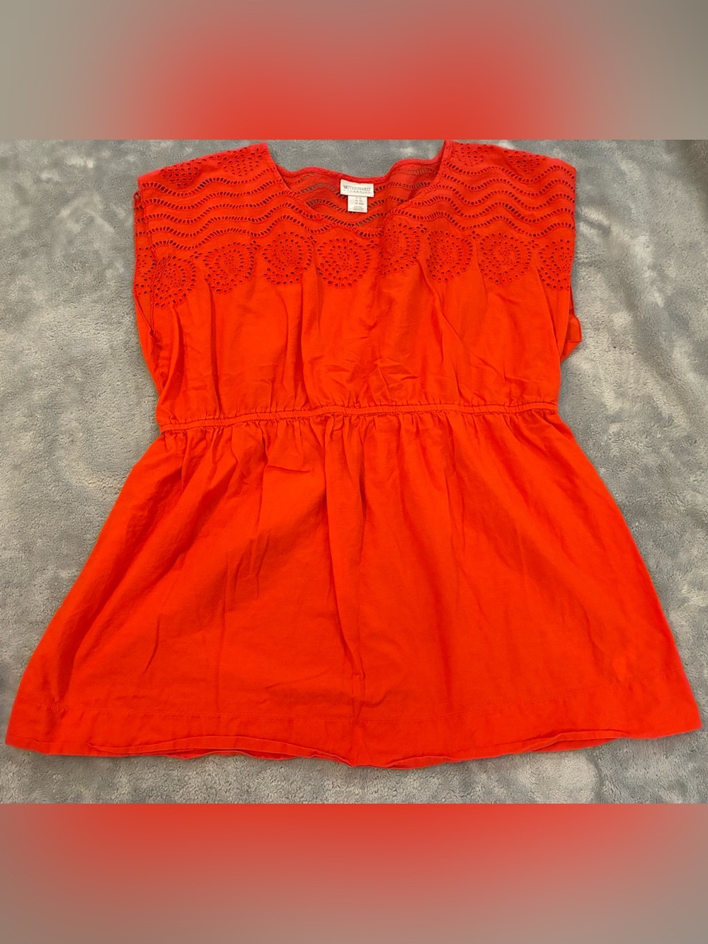 Women’s Motherhood Maternity Coral Color Blouse Size X-Large